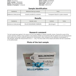 Boldenone Selliza Pharma Equipoise